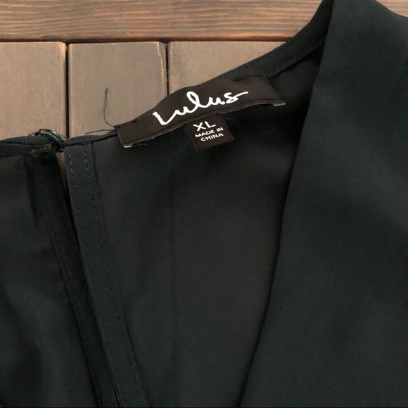 Lulus Flirty and Thriving Pleated Dress ❤️ - Picture 4 of 7